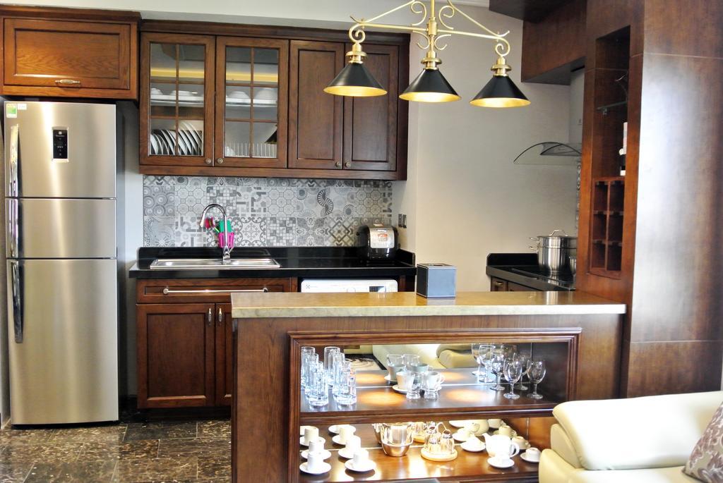 Jb Serviced Apartment Hanoi Buitenkant foto