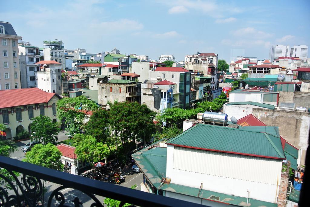 Jb Serviced Apartment Hanoi Buitenkant foto