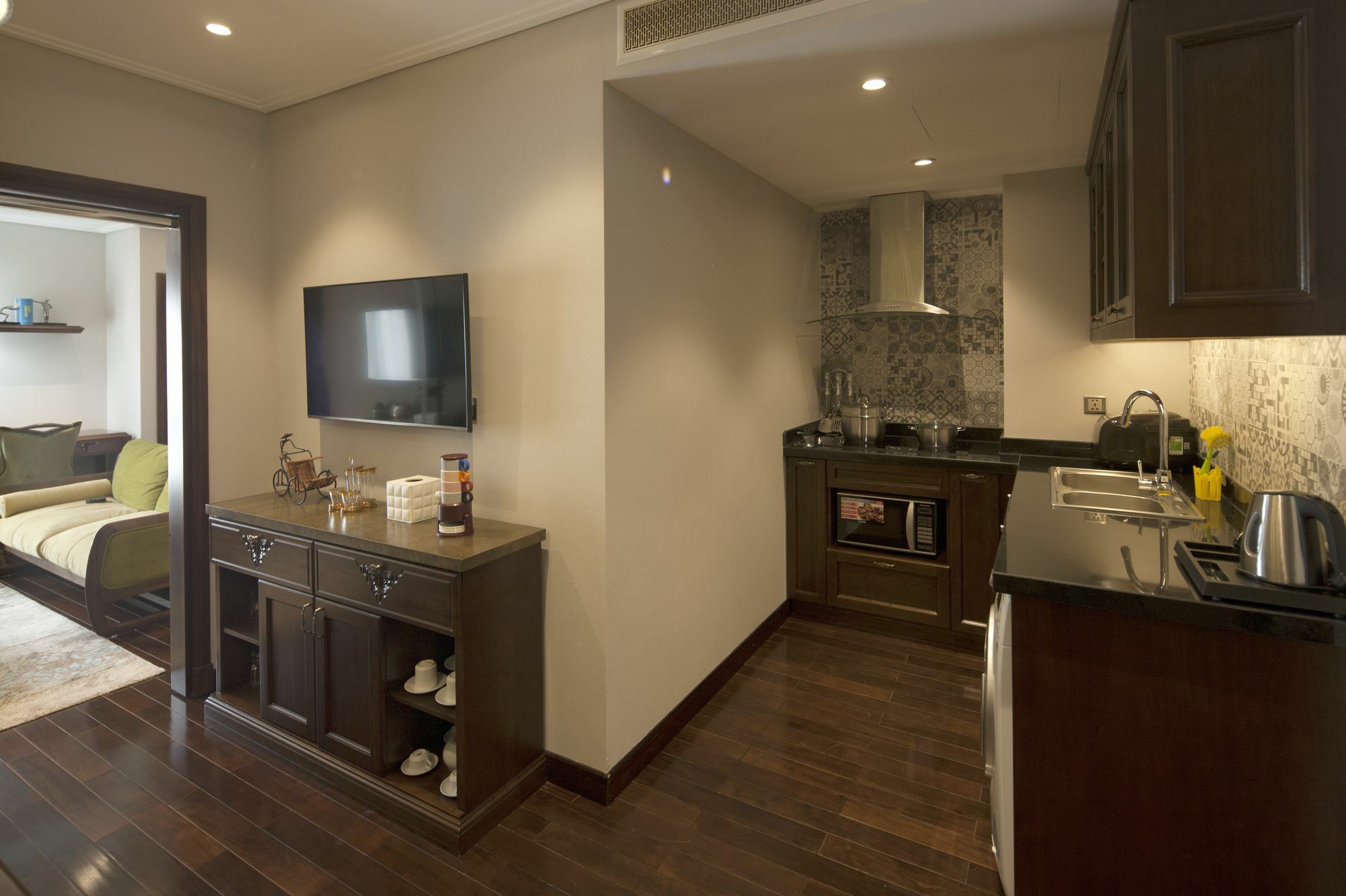 Jb Serviced Apartment Hanoi Buitenkant foto